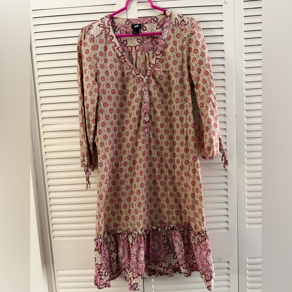 Floral Patterned Dress
